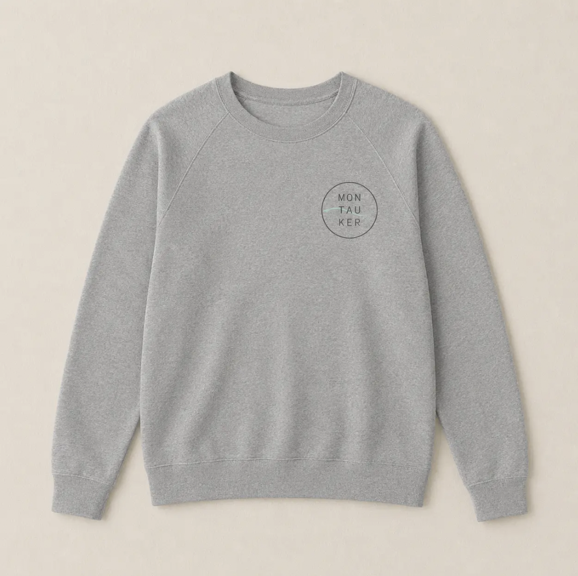 Grey Montauker "Mainstays" Crewneck, front